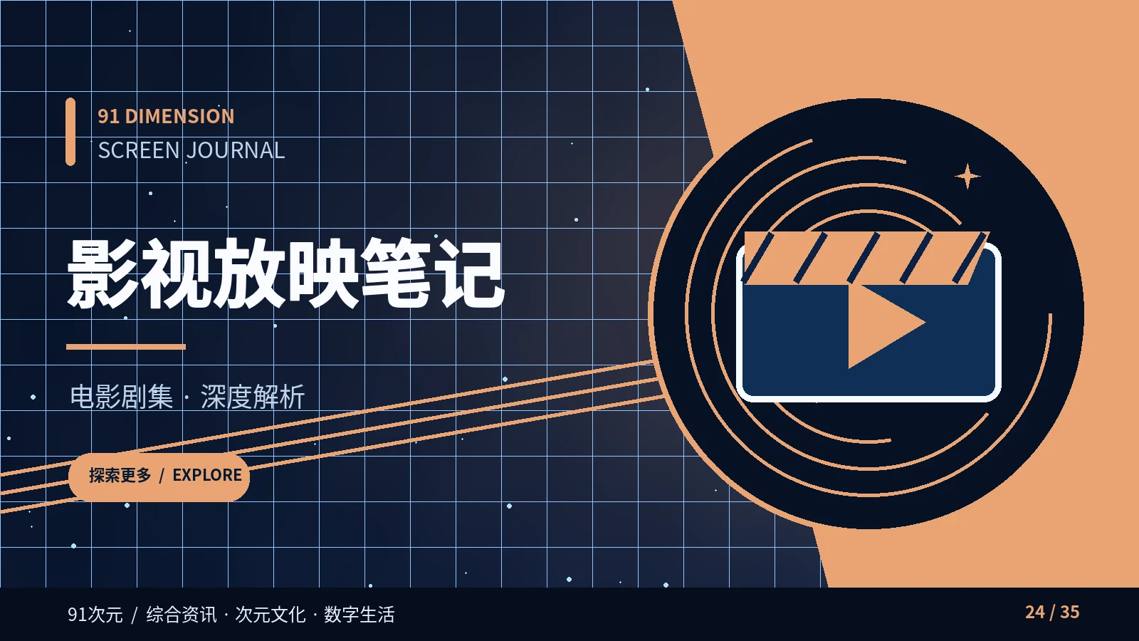 影视与纪实主题视觉